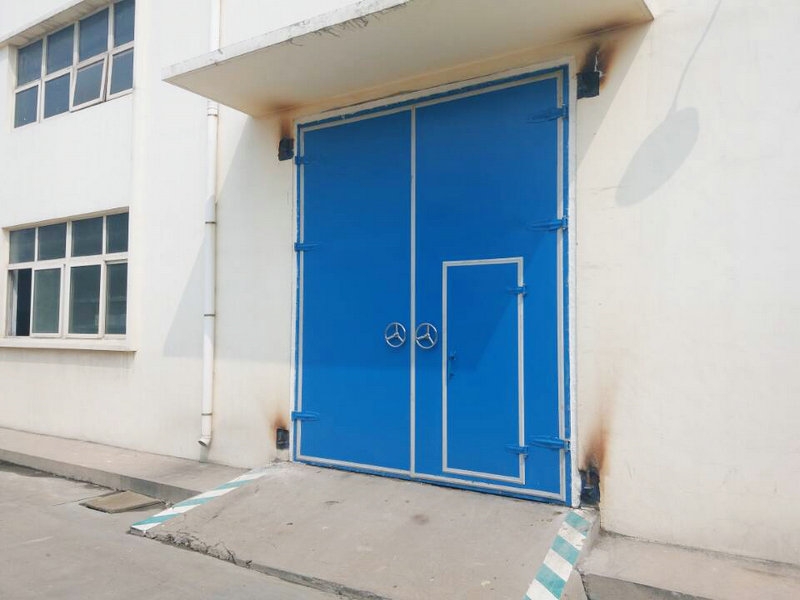 淄博齊魯石化風(fēng)機房隔聲門